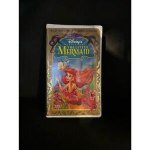 The Little Mermaid VHS Fully Restored Special‎ Edition Masterpiece Collect 1998